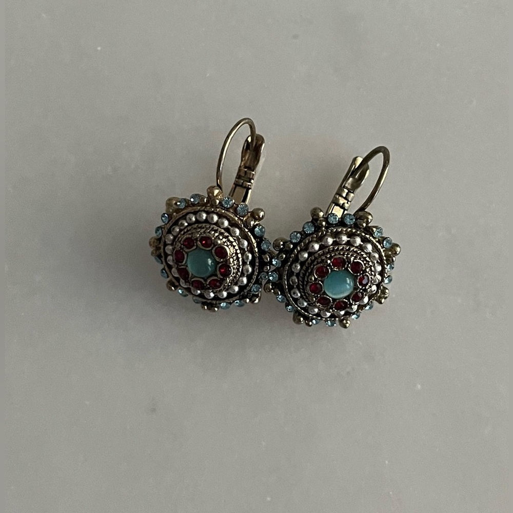 Ornate Jeweled Earrings